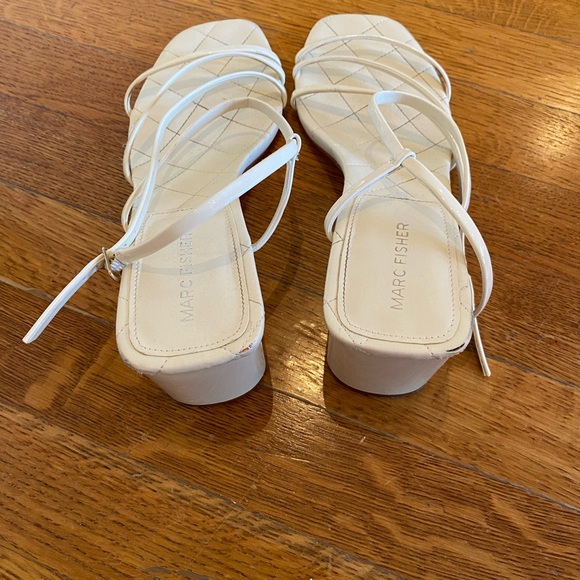 Marc Fisher white heels - Picture 3 of 5